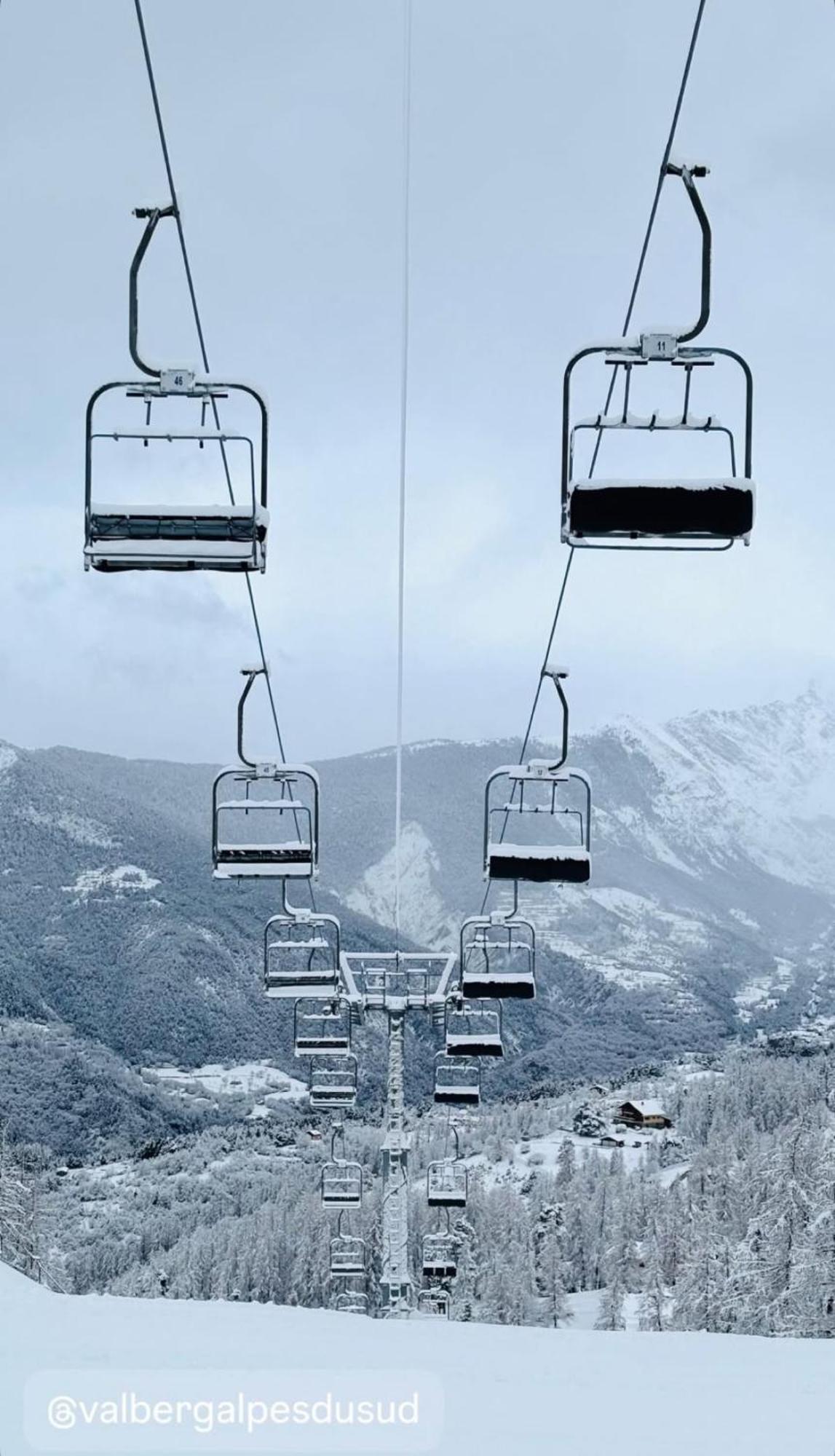 Studio Lumineux Avec Vue Et Acces Sur Les Pistes ! Coup De Coeur Valberg Luaran gambar